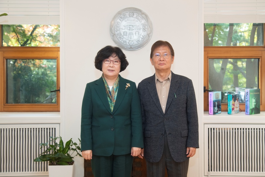 [동정] 이현모 한국연구재단 기초연구본부장 총장 초청 오찬
