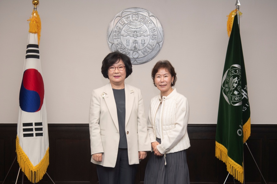 [동정] 김명숙 창원이화약국 약국장 접견 및 총장 초청 만찬