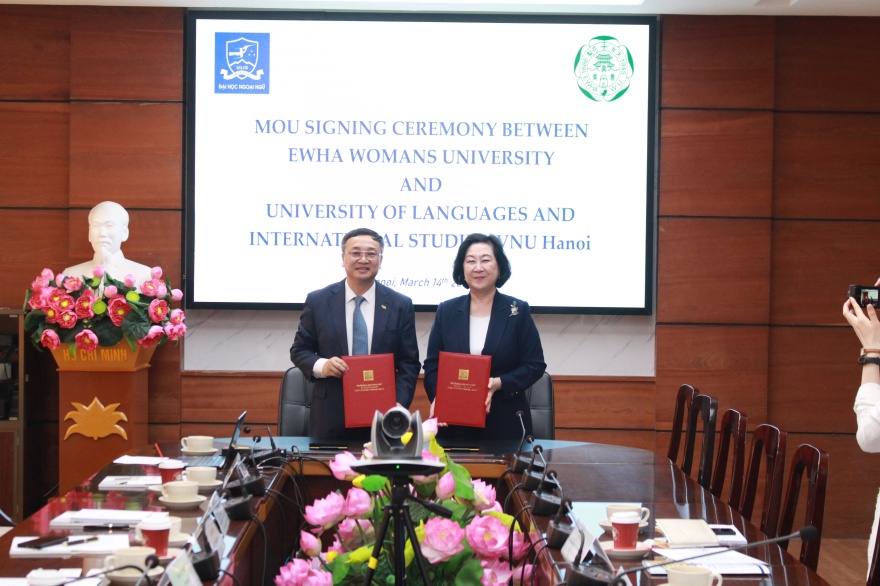 [동정] University of Language & International Studies, Vietnam National University, Hanoi 방문