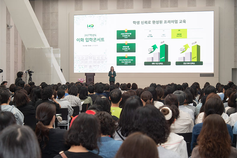 입학처, ‘2027학년도 이화 입학콘서트’ 성황리 개최