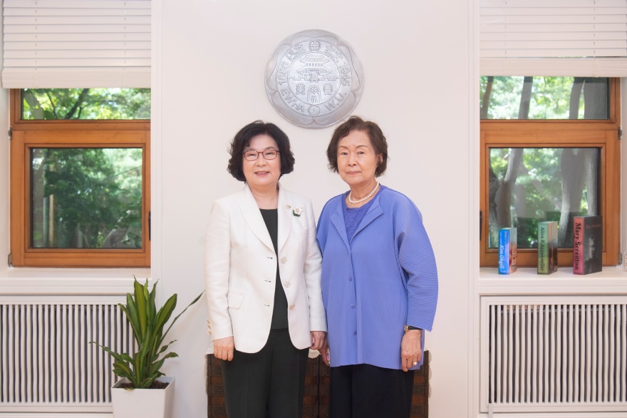 [동정] 정소영 흥한재단 이사장 접견 및 총장 초청 오찬